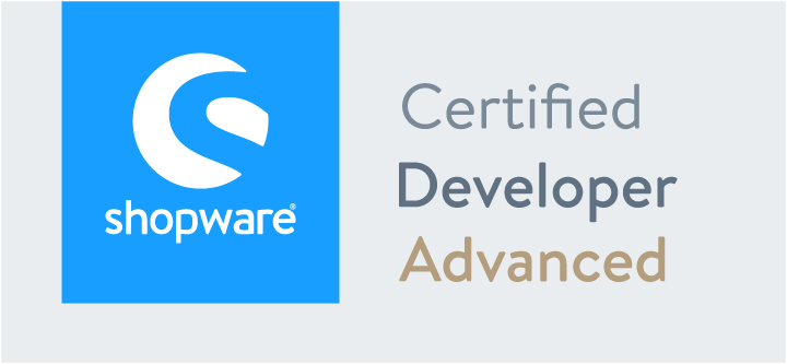 Zertifikat Shopware 5 | Certified Developer Advanced | hmmh