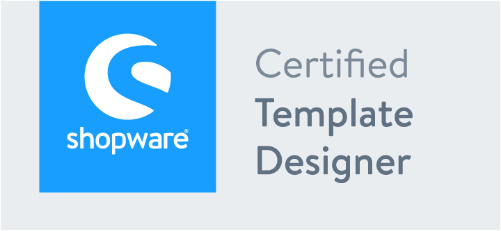 Zertifikat Shopware 5 | Certified Template Designer | hmmh